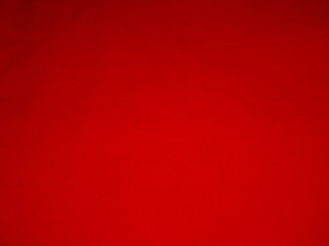 Red Corduroy - By the Piece