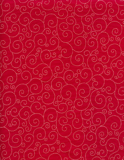 C5710 Swirls Red