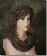Jill's knitted wrap