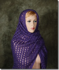 Jill's knitted wrap 2