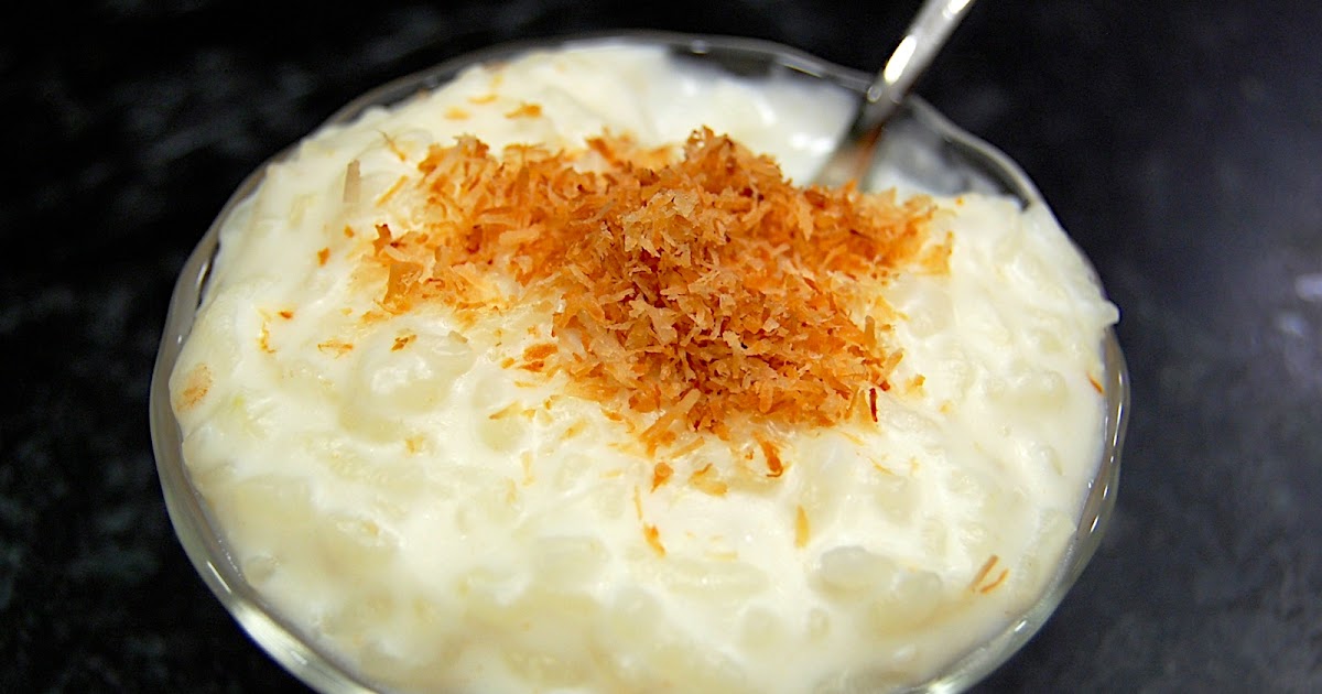 Savory Spicy Sweet Coconut Arborio Rice Pudding