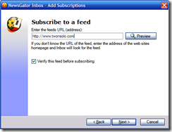 Advanced URL Add