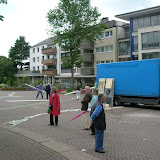 16.00 h Zeltaufbau Neuer Markt