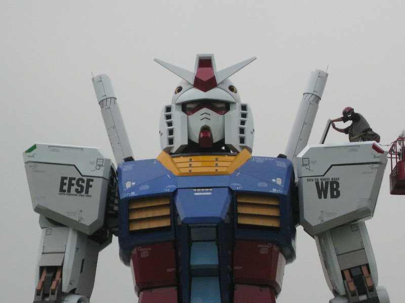 รูปภาพ หุ่นกัมดั้ม Gundam ขนาดเท่าของจริง แบบชัดๆ ดูกันให้จุใจ