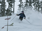 Skier, Tim Allix; Photographer, Shawn O'Leary Lower Glades, Green Acres
