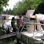 Agde, Canal du Midi - River Herault branch canal at the Round Lock