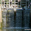 Canal du Midi - lock gates overflow