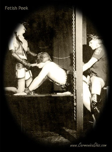 Three for strap-on fun