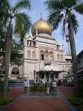 In the Indian section of Singapore.