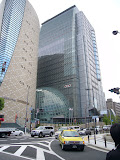TV building connected to a museum.