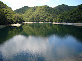 Pristine lake high up in Mt. Maya