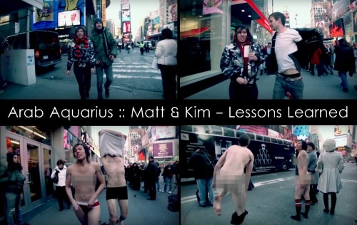 The music video for Matt & Kim's 'Lessons Learned' teaches a very important 