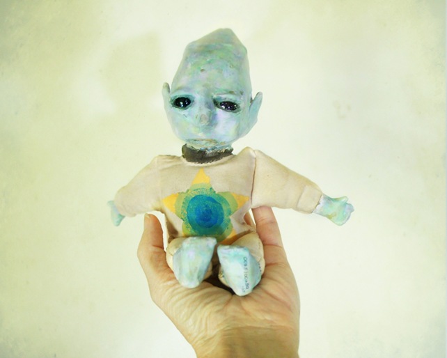 ira starman the alien art doll