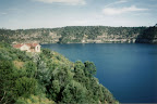 The lake in Mount Gambier