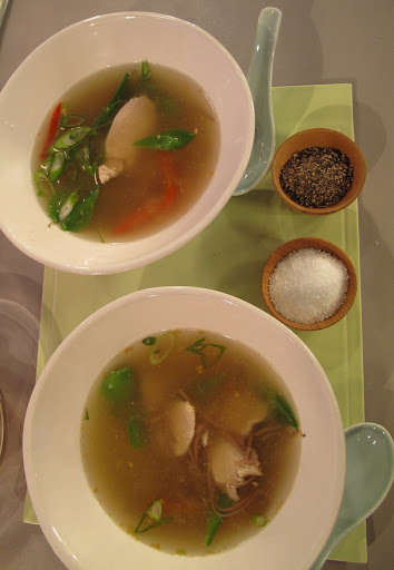 Hot, flavorful, and satisfying - Asian chicken soup