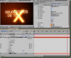 Selectores de Texto After Effects 8