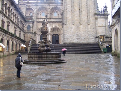 Plaza de las Platerias en Santiago de Compostela