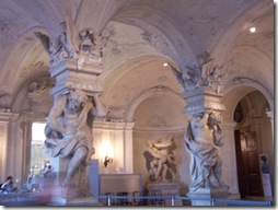 Entrada del Palacio de Belvedere