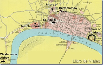 Londres y Westminster en la época medieval