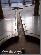 Sistema de Circulación del agua por las estancias y el Patio del Palacio de los Leones