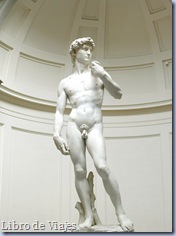 El David de Miguel Ángel de la Galería de la Academia en Florencia El David de Miguel Ángel de la Galería de la Academia en Florencia