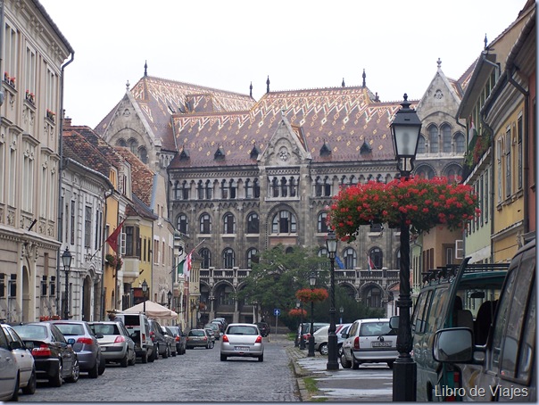 Calles de Buda cercanas al Castillo en Budapest, la parte más antigua de la ciudad