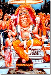 Prahlada and Narasimha