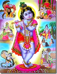 Lord Krishna's pastimes
