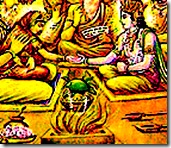 Sita and Rama wedding ceremony