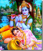 Shrimati Radharani is a perfect devotee