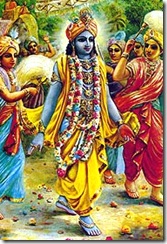 Krishna in Dvaraka