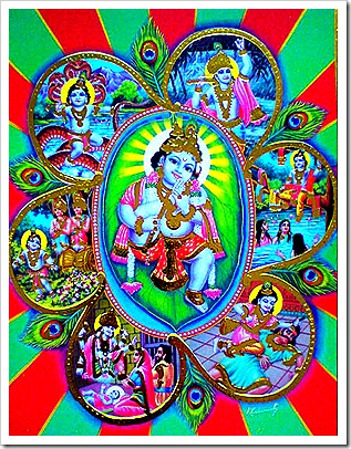 Lord Krishna activities