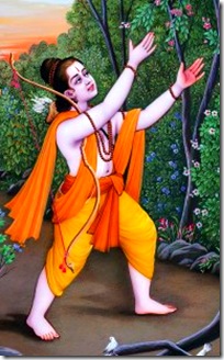 Lord Rama looking for Sita