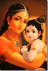 Krishna with Mother Yashoda