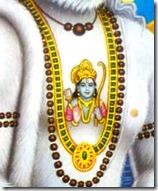 Shri Rama in Hanuman's heart