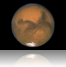 Foto de Marte tomada por el Hubble. (c) NASA
