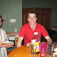 Navin Samarasinghe and Andrew McDougall having a good time
