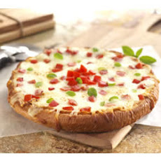 Buffalo Mozzarella and Roma Tomatoes Pizza