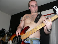 Dean the naked bassist