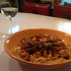 Naked Shrimp Pasta