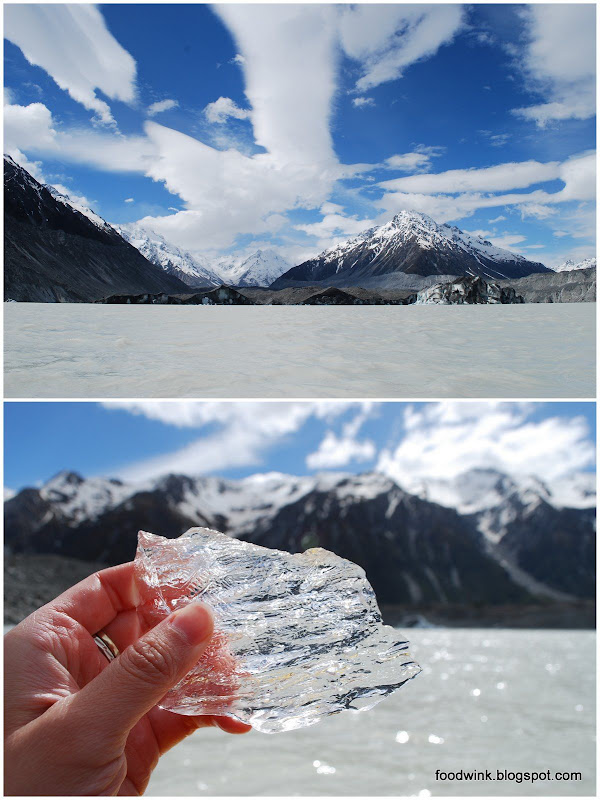 glacier mount cook tasman glacier