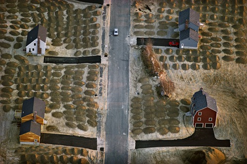 Breathtaking Aerial Photographs By Alex Maclean Seen On coolpicturesgallery.blogspot.com Or www.CoolPictureGallery.com piles_of_topsoil