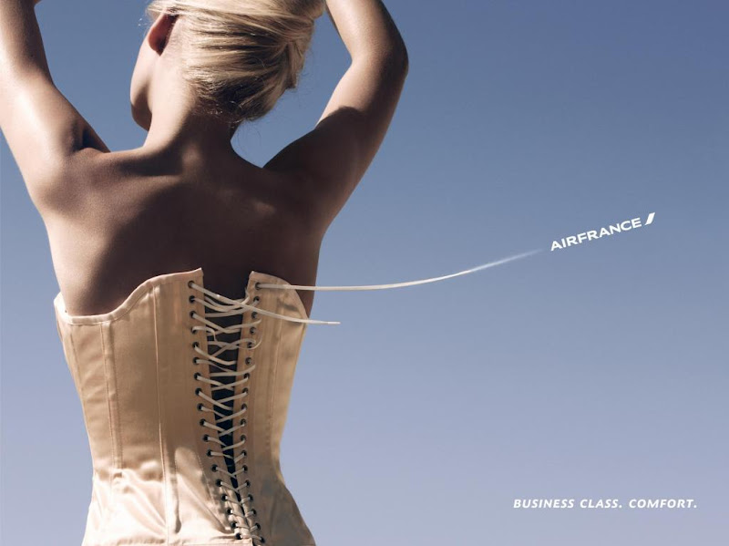 Air France. Corset