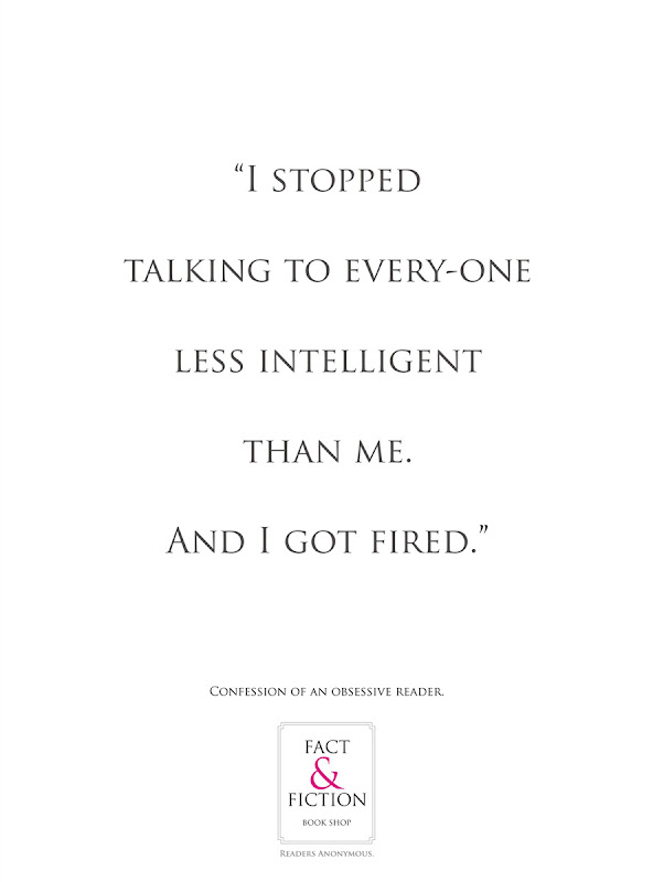 Fact & Fiction Bookshop. Fired