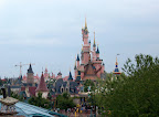 Panoramic view over Disneyland