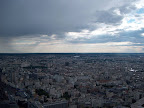 Panoramic view over Paris
