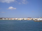 Corralejo from the sea