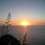 Sunset from my Parent's Beach House in NZ