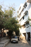 The apartment building I stay in