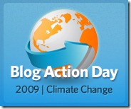 15 de outubro, dia do Blog Action Day 2009 - Mudança Climática